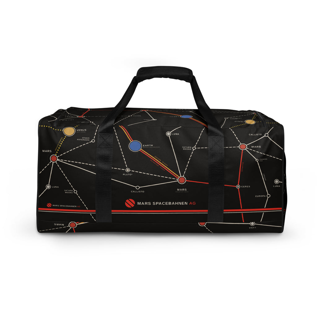 Mars Spacebahnen AG Route Map Duffle, Night, back view