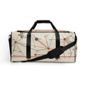 Mars Spacebahnen AG Route Map Duffle, Cream, front view