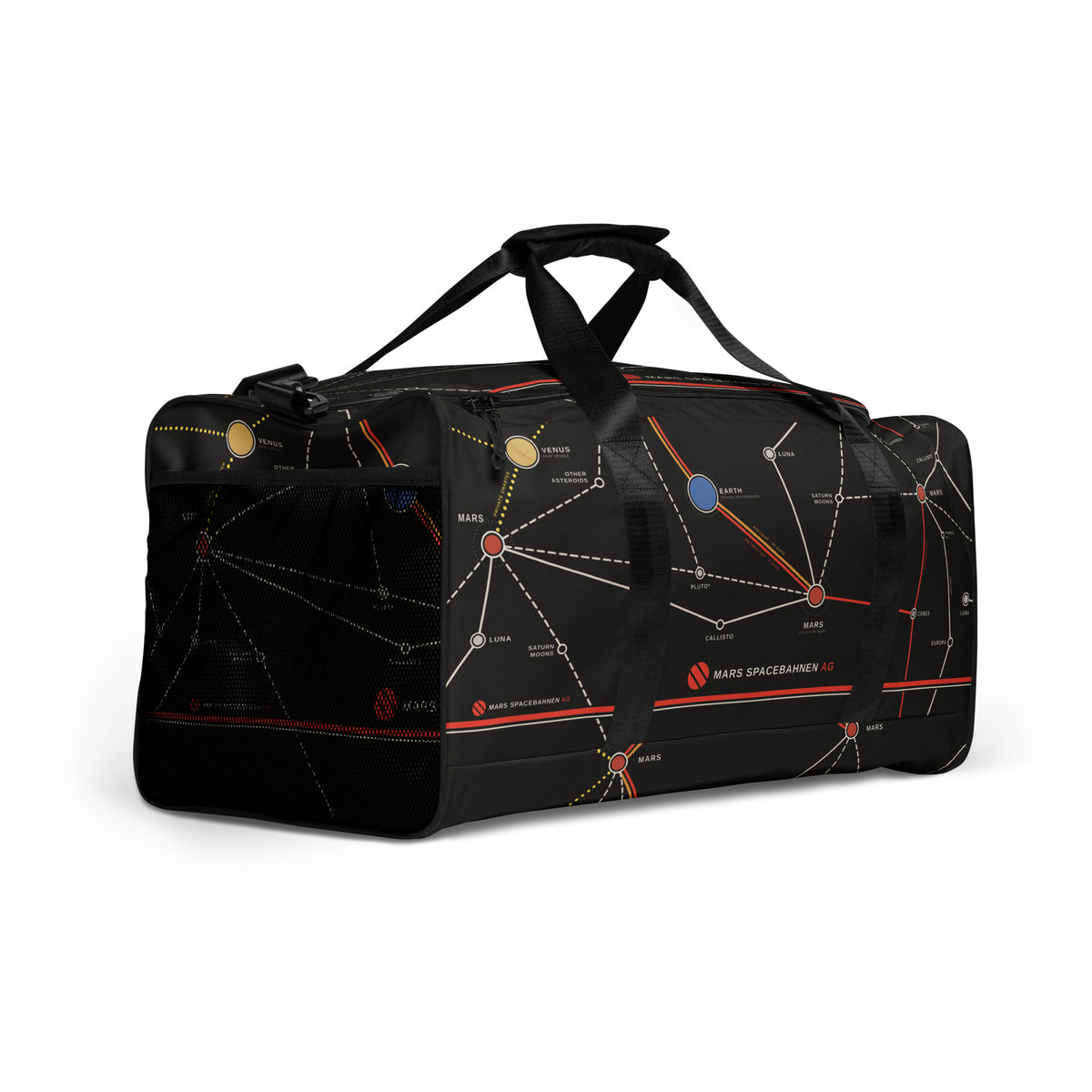 Mars Spacebahnen AG Route Map Duffle, Night, right front view