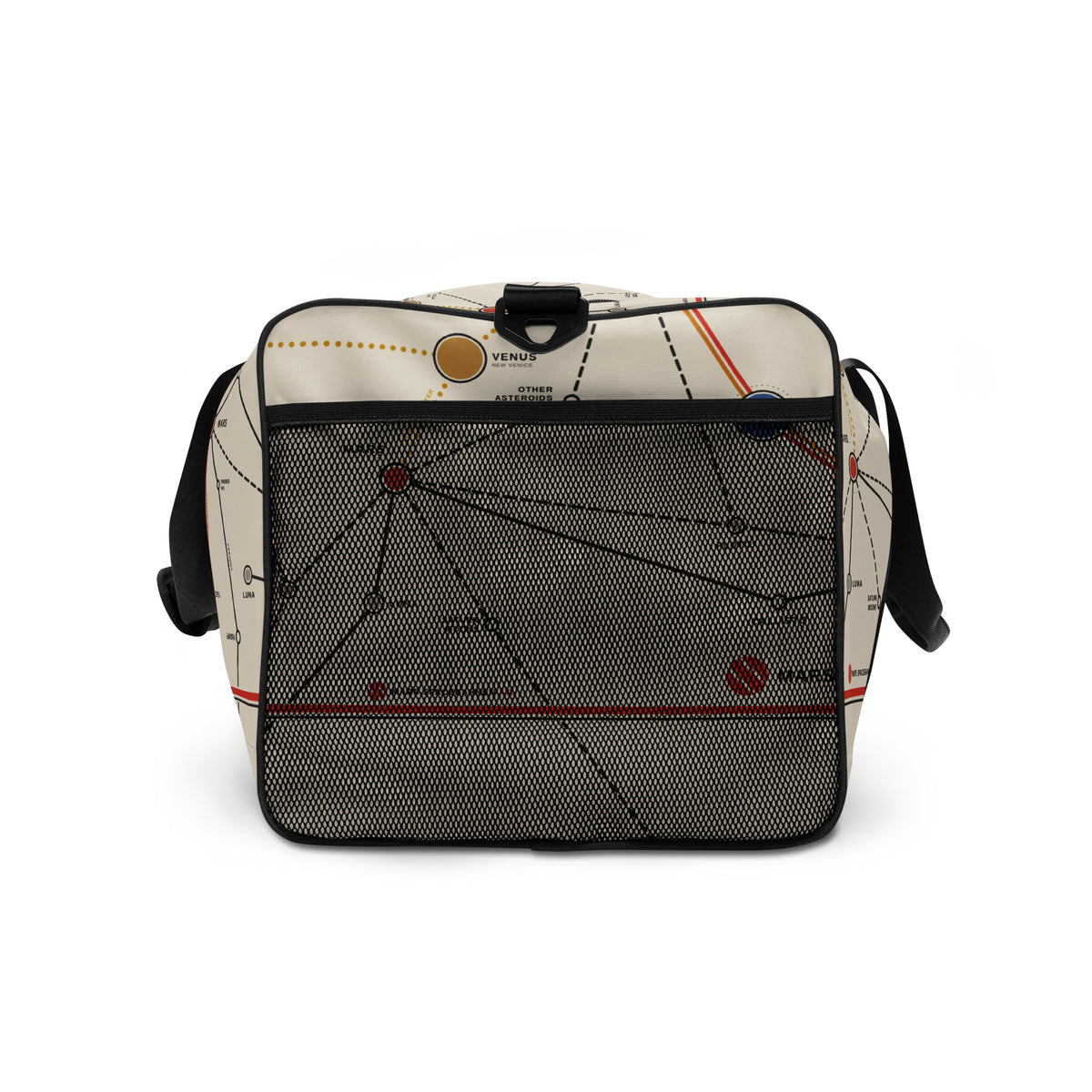 Mars Spacebahnen AG Route Map Duffle, Cream, right side view