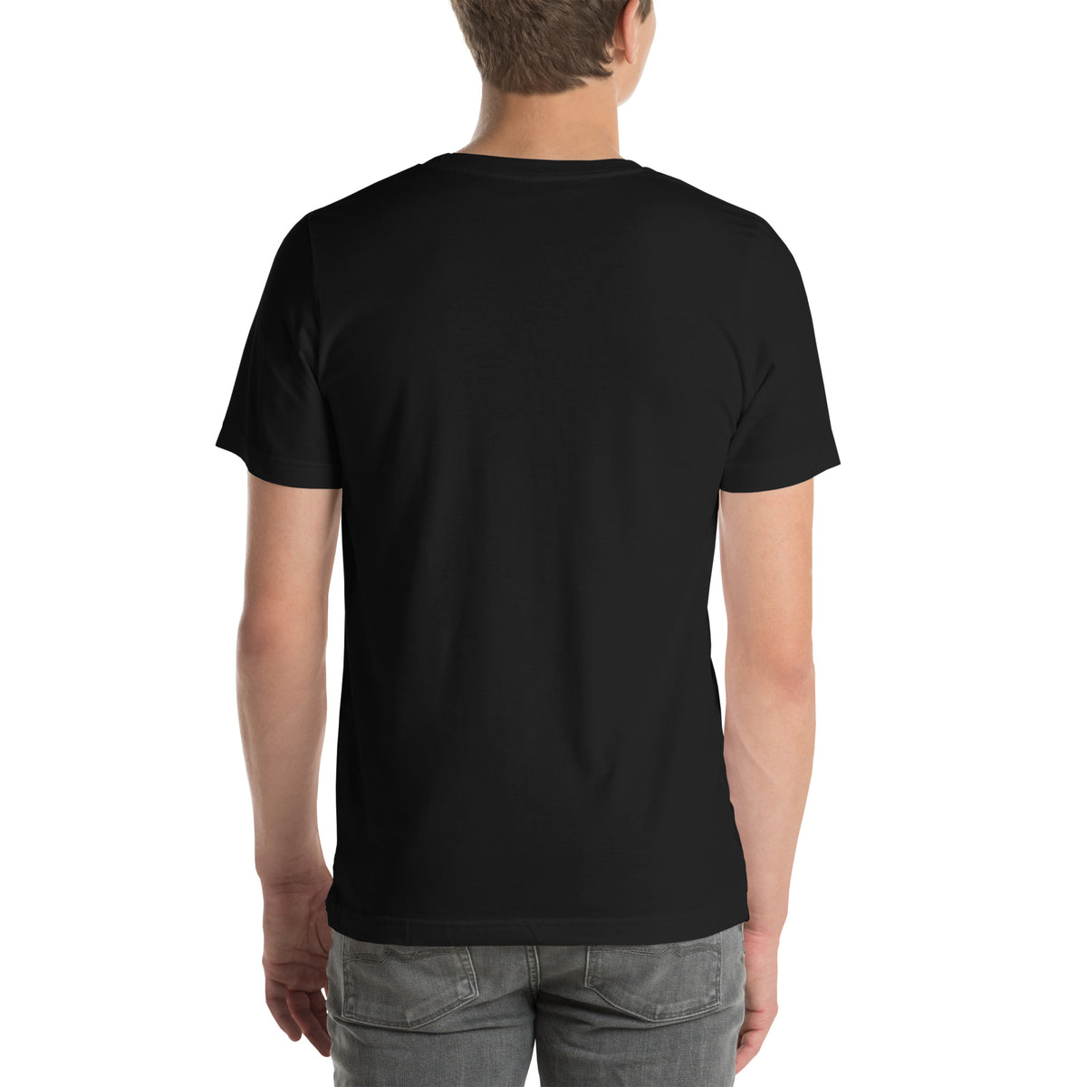 Mars Tunnel Running Club Subsurface Tee, black, back view