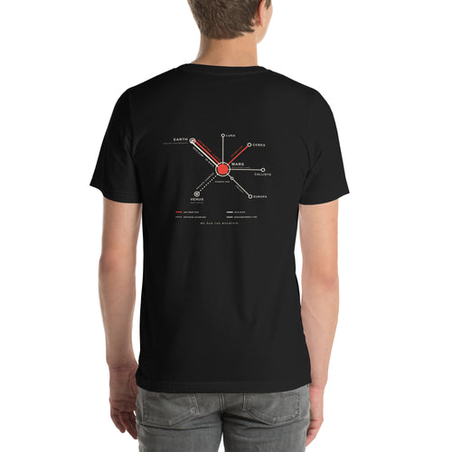Mars Spacebahnen AG Livery Tee, black, back view