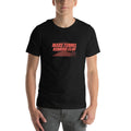 Mars Tunnel Running Club Tee, black, front view