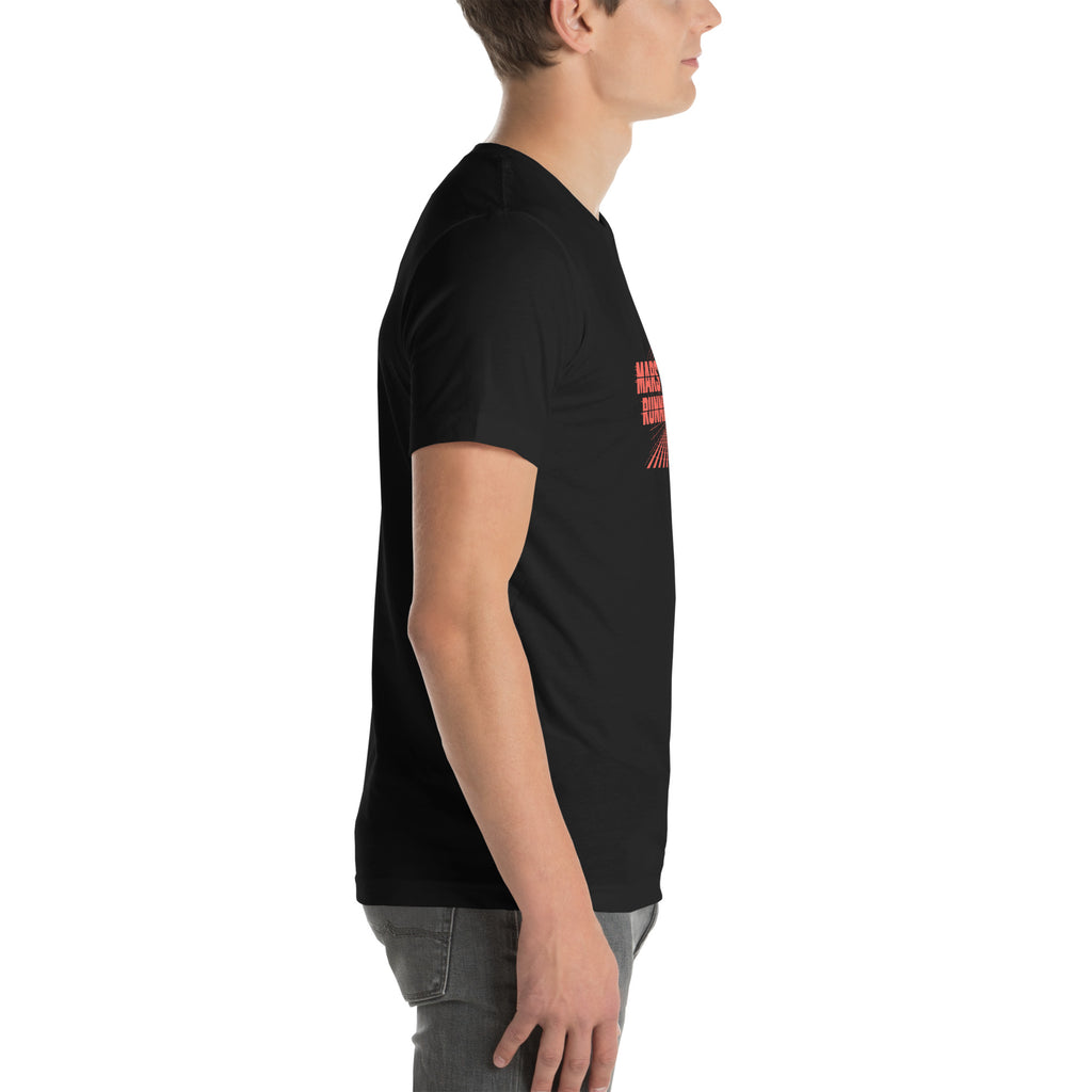 Mars Tunnel Running Club Tee, black, right side view