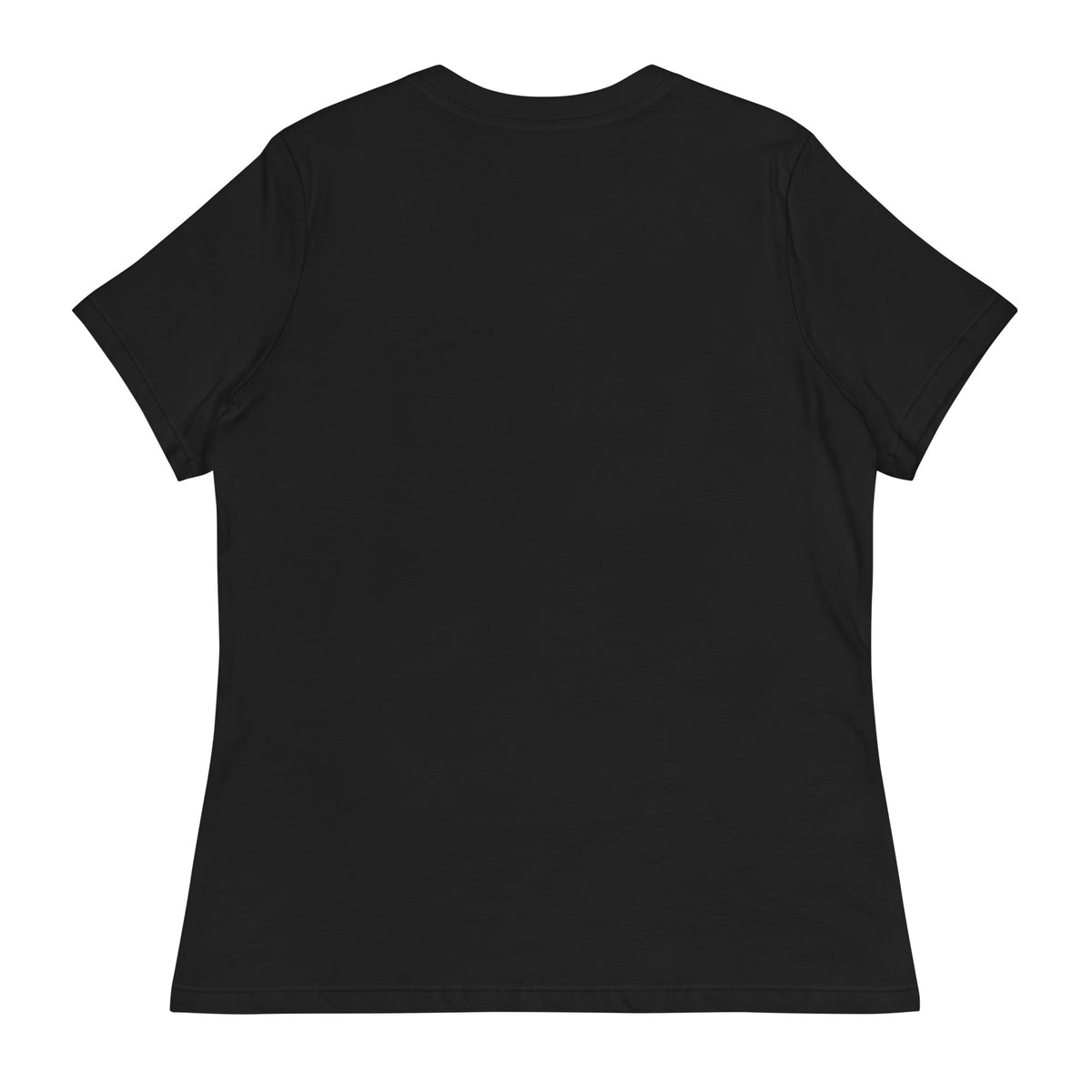 Mars Underground Car Club Tee, Women's Relaxed Fit, black, back view