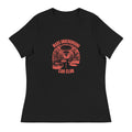 Mars Underground Car Club Tee, Women's Relaxed Fit, black, front view